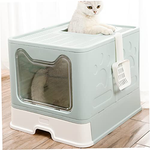 Parliky 1Pc Caixa De Areia Do Gato Gatinho Potty Gatinho Treinamento Potty Pet Bedpan Gato Maca Baci
