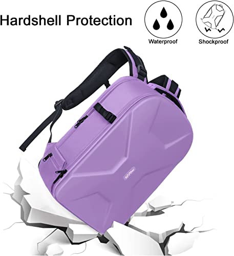 Image of MOSISO Camera Backpack, Photography Camera Bag 15-16 inch Waterproof Hardshell Case with Tripod Holder&Laptop Compartment