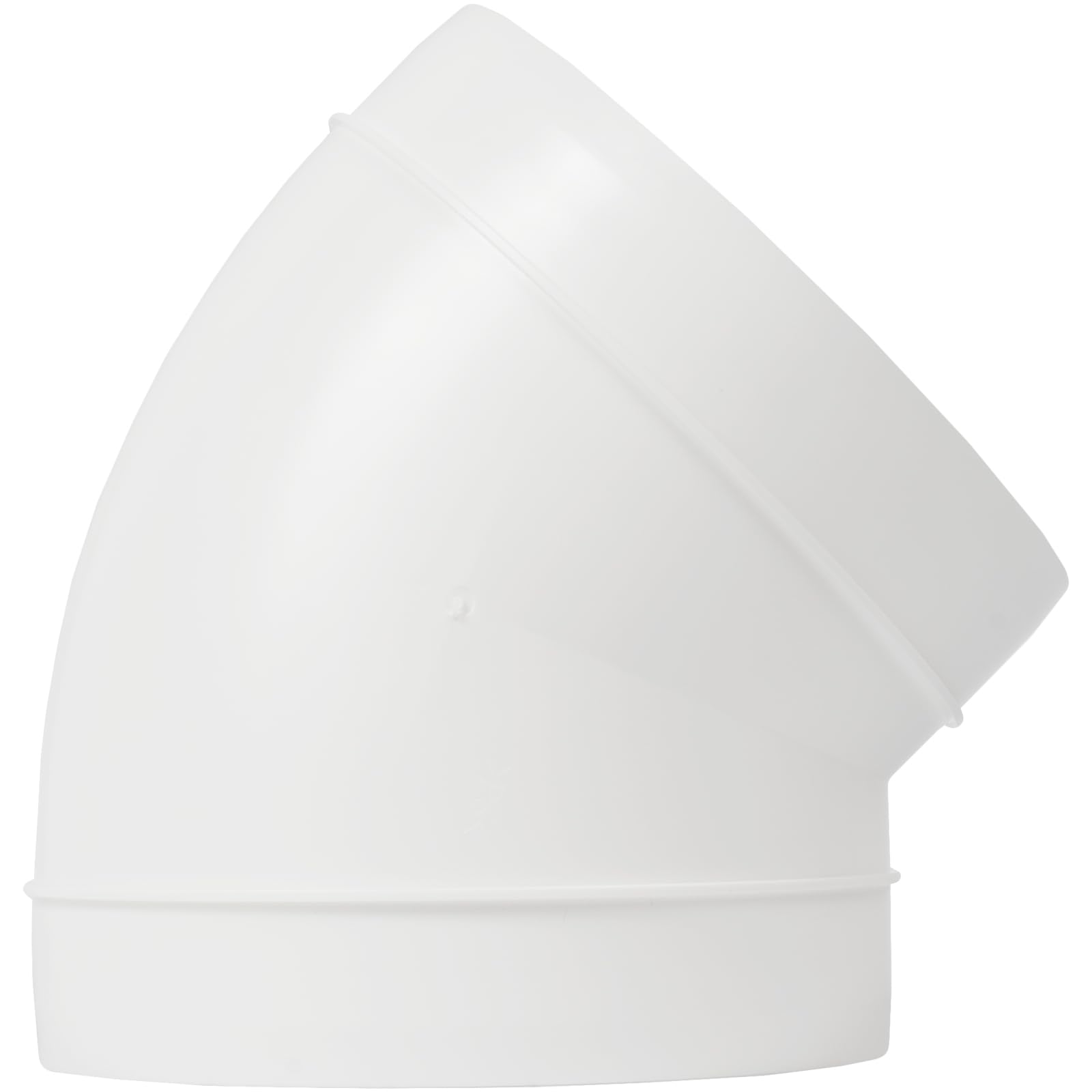Vent Systems Coude de 150 mm de diamètre - Raccord de tuyau à 45 degrés - Tuyau de ventilation flexible en plastique ABS