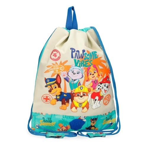 Patrulla Canina Paw Patrol Pawsome Vibes Bolsa de Merienda Azul 27x34 cms Poliéster L