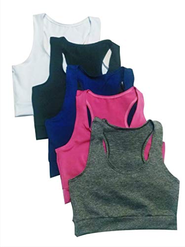 KIT 5 TOP NADADOR FEMININO SUPLEX ACADEMIA FITNESS (G, diversas)