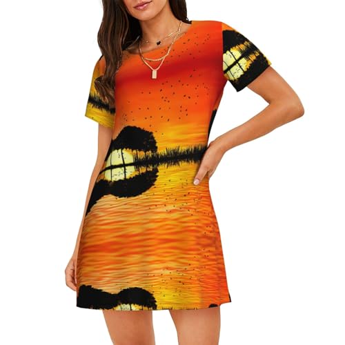 Chemise de nuit guitare pour des soirées cocooning et un sommeil doux