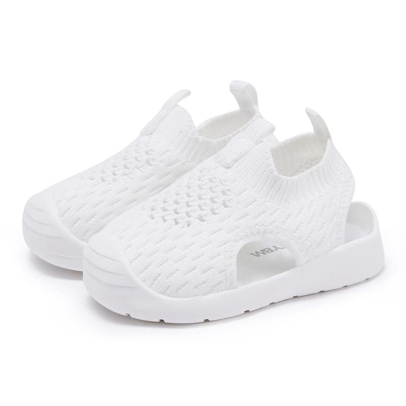 Image of BMCiTYBM Baby Boy Girl Closed Toe Summer Toddler Sandals Lightweight Shoes Infant Non-Slip First Walking Sneakers 6 9 12 18 24 Months 2-3 Years
