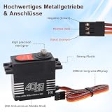 Aywhp servo numérique 40 kg·cm engrenages métal 5 à 7,4 V photo 6