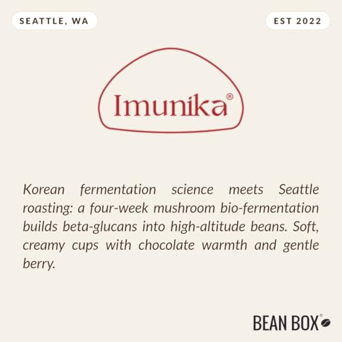 Imunika Red Premium Mushroom Coffee 8 Ounce Bag miniatura 4