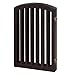 Bonnlo Wooden Folding Pet Gate Freestanding Barrier for Dogs Cats 4 Panels Doggy Kitty Safety Fence | Fully Assembled | Expands Up to 82