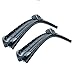 Produktbild BOSCH Scheibenwischer Set für vorne + hinten Bosch AeroTwin A012S und H180 (3397014095 Längen: 500/360 mm Aufnahme Nr. 7 und 3397011963 Länge: 180 mm) für Smart Fortwo Coupé [453] ab Baujahr 11/2014