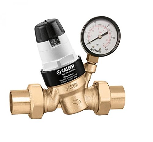 Caleffi 535651HA 535H Series Reducing Valve Asse 1003, 3/4" Press w/Pressure Gauge