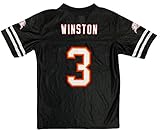 Outerstuff Jameis Winston Tampa Bay Buccaneers #3 Blackout Boys Fashion Player Jersey (Large 12/14)