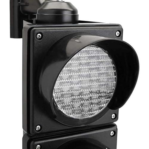 Semáforo LED industrial com controle remoto, semáforo de trânsito, instalação simples, sinal de faix