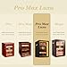 Marvero Cigar Humidor, Desktop Humidor Cabinet Triple-Sided Light with Digital Hygrometer, Humidifier and Humidity Packs. 4 Ceder Wood Drawers, Cigar Humidor Box can Hold 200 Cigars,Present for Men