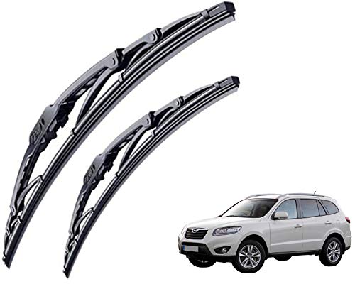 Image of WolkomHome High Performance OE Car Wiper Blade Replacement set of 2 Pc Right 20 inch Left 20 inch for Hyundai Terracan