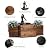 OIPRTGFJ Outdoor Water Fountain,Floor Wooden Rectangular Pump Old-Fashioned Fountain with Flower Box,Electric Decorative Hand Pump, Outdoor Water Feature for Garden Patio Backyard