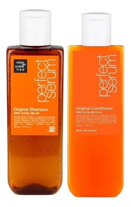KIT PERFECT SERUM ORIGINAL SHAMPOO E CONDICIONADOR 200ML – MISE EN SCENE