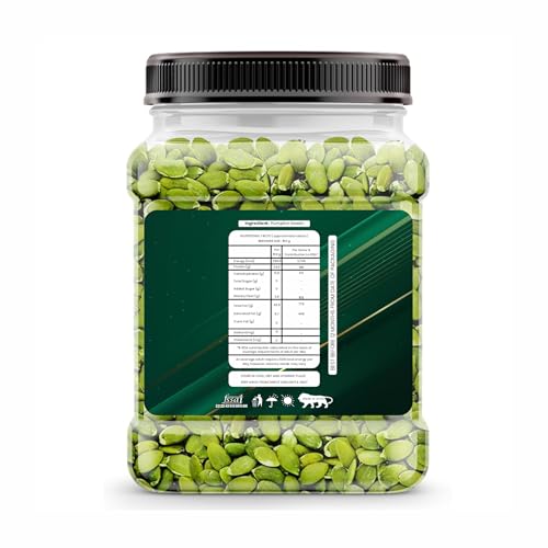 Image of Farmer's Feast Natural Pumpkin Seeds - Protein-Rich Superfood for Healthy Snacking, Immunity Booster & Weight Management | Fresh and Crunchy Seeds Jar Pack(1000 gm)