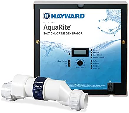 Hayward W3AQR15 AquaRite Salt Chlorination System for In-Ground Pools up to 40,000 Gallons