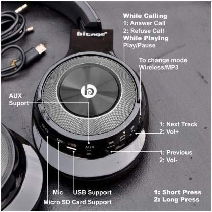 Hitage BTH768 Wireless Bluetooth Over 