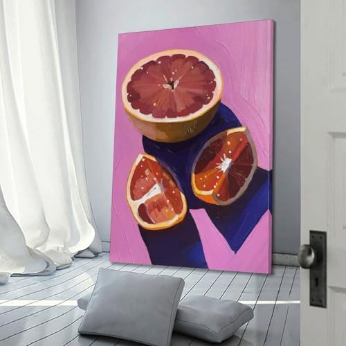 Peinture pamplemousse CMHONLY pour sublimer un petit mur blanc