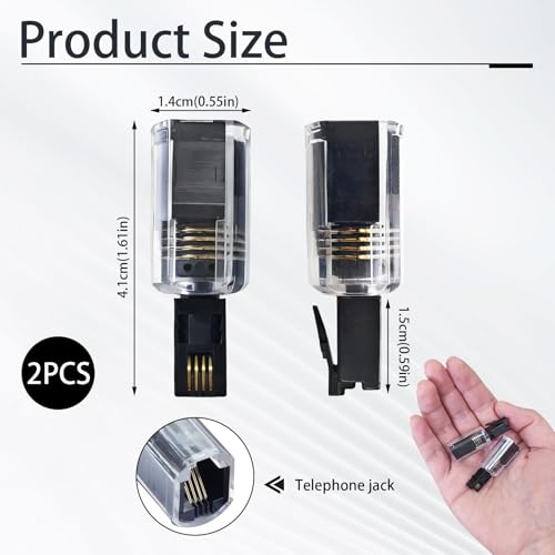 Kabelentwirrer für Mobiltelefone – schwarzes und transparentes Design, verwicklungsfrei, kompatibel mit allen Arten von Kabeln, für Zuhause und Büro, 2 Stück，Sicher und langlebig