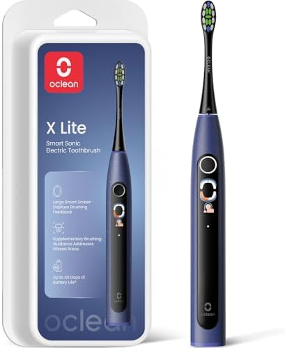 Oclean X Lite Electric Toothbrush for Adults, Travel Toothbrush w...