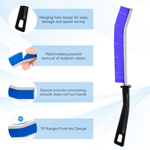 Image of 13Pcs Crevice Cleaning Brush Set, Multifunctional Hard Bristle Crevice Cleaning Brushes Tools for Deep Cleaning Gaps, Kitchens, Tight Spaces, Corners, Bottles, Cups, Teapots, Sinks, Bathrooms