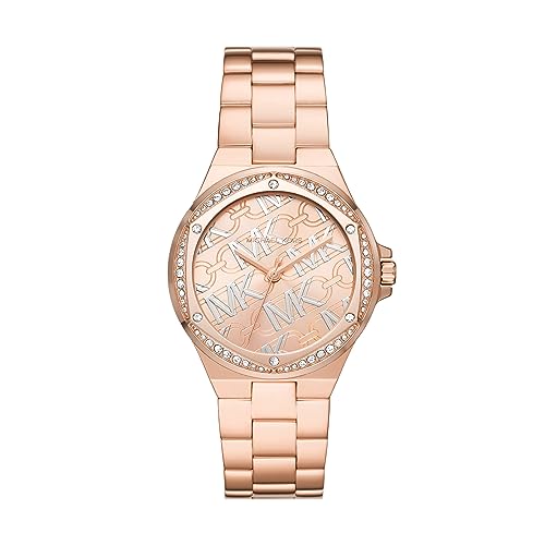 Michael Kors Lennox Rose Gold Stainless Steel Watch