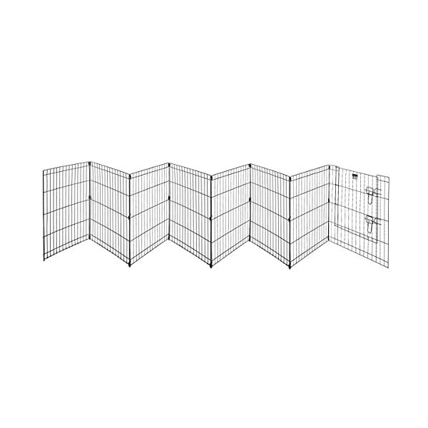 Puppy-Playpen-Collection--Foldable-Metal-Exercise-Enclosure--IndoorOutdoor-Pen-with-Gate-for-Dogs-Cats-or-Small-Animals-by-Petmaker Puppy Playpen Collection