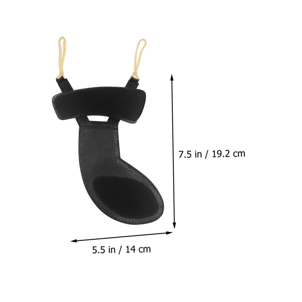 GALPADA Leather Violin Shoulder Rest Pad Chin Rest Pad Stylish Accessory for Violins Easy Installation Suitable for Beginners Pros Enhances Comfort During Play