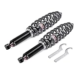 KLV UTV Rear Shock Absorbers Monotube Compatible with 2019 2020 2021 2022 2023 Polaris Ranger 1000 Ranger 1000XP Shocks Gas-charged 7044876 7044913-458 2 pcs