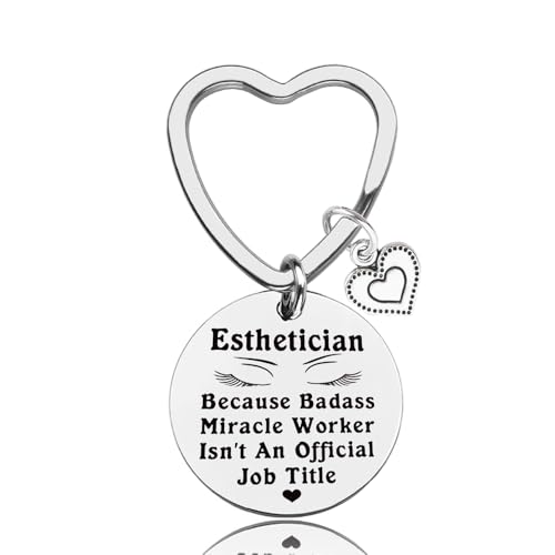 Beautician Esthetician Birthday Gifts for Makeup Artist Gifts for Women Aesthetician Thank You Gifts for Makeup Artist Makeup Keychains Gifts for Cosmetologist Best Friend Makeup Lover Gift Ideas