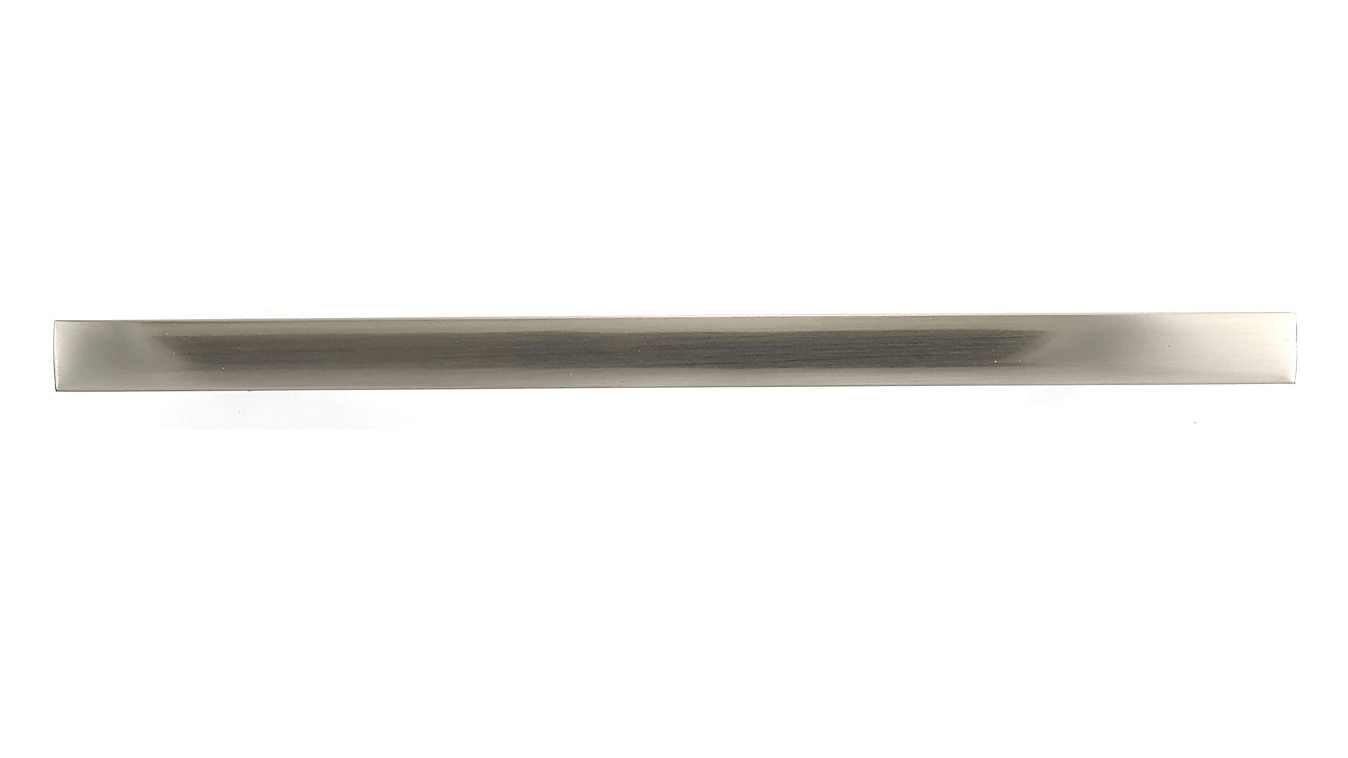 Richelieu Hardware BP6501195 Contemporary Metal Edge Pull, 9.50", Greys, Chromes, and Others^Brushed Nickel, 5 Inches - Image 2