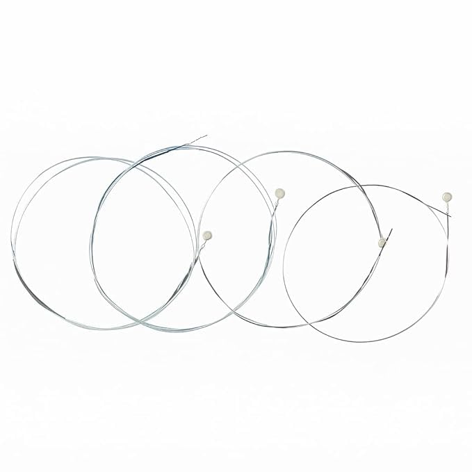 Standard 4/4 Violin Strings G Notes with High-Tension Steel Core Offering Warm Clear Tone, Smooth Playability and Stable Tuning, Durable Winding for Beginners, Students and Violinists, 3 QTY-image-43