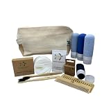 Tu-Untangle Zero Waste Reise-Set - Umweltfreundliches Set Himmelblau