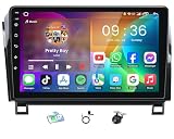 8-Core for Toyota Tundra 2007-2013 Sequoia 2008-2018 Radio Stereo Upgrade: Android 15 Head Unit Car Accessories, 10.1' IPS Touch Screen Wireless CarPlay Android Auto Bluetooth GPS DSP Backup Camera