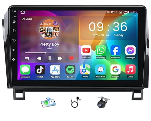 8-Core for Toyota Tundra 2007-2013 Sequoia 2008-2018 Radio Stereo Upgrade: Android 15 Head Unit Car Accessories, 10.1