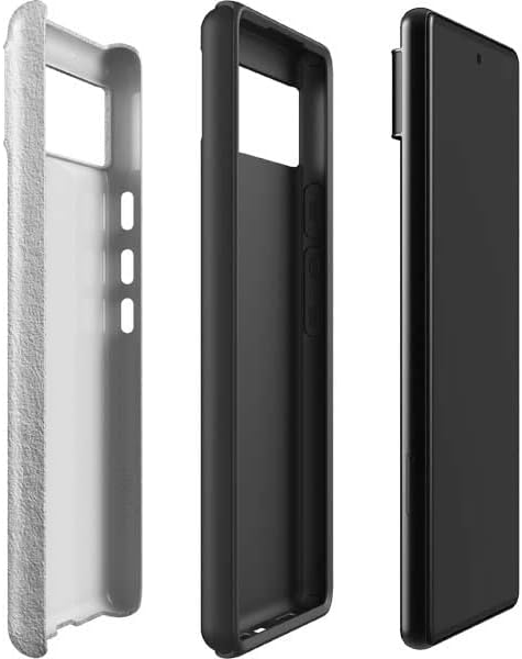 Skinit Pro Phone Case Compatible with Google Pixel 6 - Officially Licensed NHL Detroit Red Wings Black Text Design