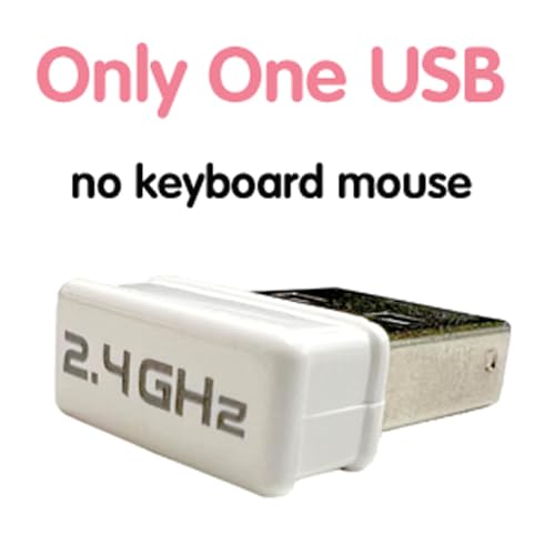 Receptor USB para usar teclado y mouse a distancia TzBBL-MOFII 2.4G 2