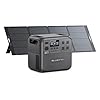 BLUETTI Solar Generator Elite 200 V2 with 350W Solar Panel Included (Ships Separately), 2,073.6Wh Portable Power Station w/ 4 2,600W AC Outlets, 17-Year Lifespan, LFP Power for Camping, Off-grid