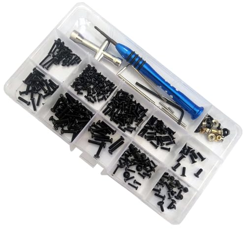 Kit de Vis RC avec Boîte d'outils de Réparation Kit de Fixations pour Wltoys 144001 1/14 Voiture RC – vue 3