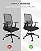 Office Chair Arm Pads Caps Compatible with Haworth Very Office Chair, Left and Right Armrest Lids 2 Pack, Black