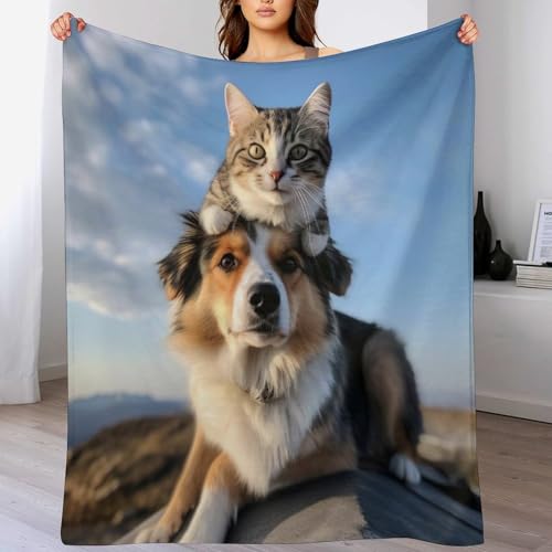 Manta de forro polar para perro idónea para tardes de sofá y viajes en coche colcha suave 2