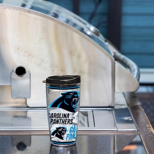 Image of Rico Industries NFL Football Double Wall Mayhem 16oz Tritan Tumbler W Lid