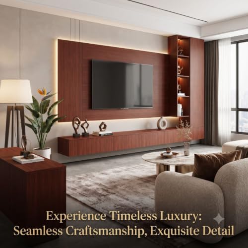 Image of HOME13 Wood Contact Paper Peel and Stick Wood Grain Wallpaper for Countertops Self-Adhesive Removable Waterproof Brown Vinyl Wall Paper for Furniture Kitchen (24x216 Inch)