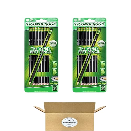 Lápices Grafito Ticonderoga Set 2 x10 Unidades miniatura 1