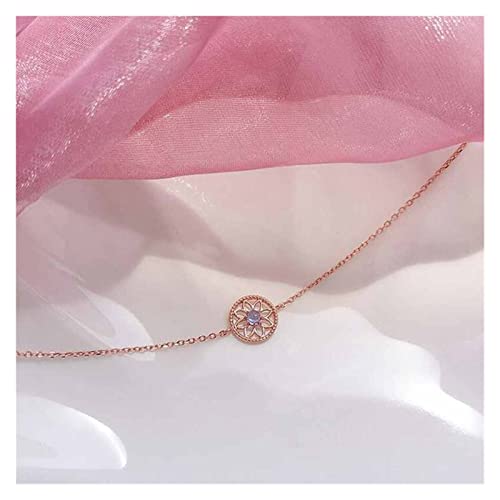 Bracelet à breloques en cristal rose, le cadeau idéal pour femme