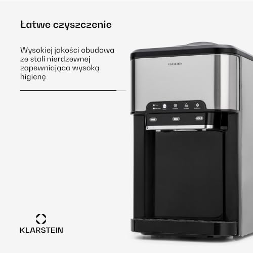 Máquina fabricadora de hielo pequeña Klarstein para encimera miniatura 6