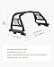 VEVOR Truck Bed Roll Bar, Customized Sport Bar Chase Rack Compatible with Mid-Size Pickup/ 2020-2025 Jeep Gladiator JT, Carbon Steel Construction with Extension Light Bracket, No Rack Included