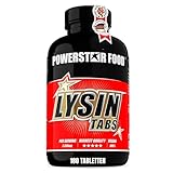 Powerstar LYSIN TABS hochdosiert | 2.250 mg reines L-Lysin pro Portion | Deutsche Herstellung |...