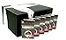 Licorette Sugar Free Licorice Flavored Pastilles, 0.88 oz Packets in a BlackTie Box (Pack of 6)