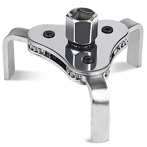 Clé universelle pour filtre à huile - 3 mâchoires - Outil de retrait de filtre à huile - Diamètre : 60 à 110 mm Cover